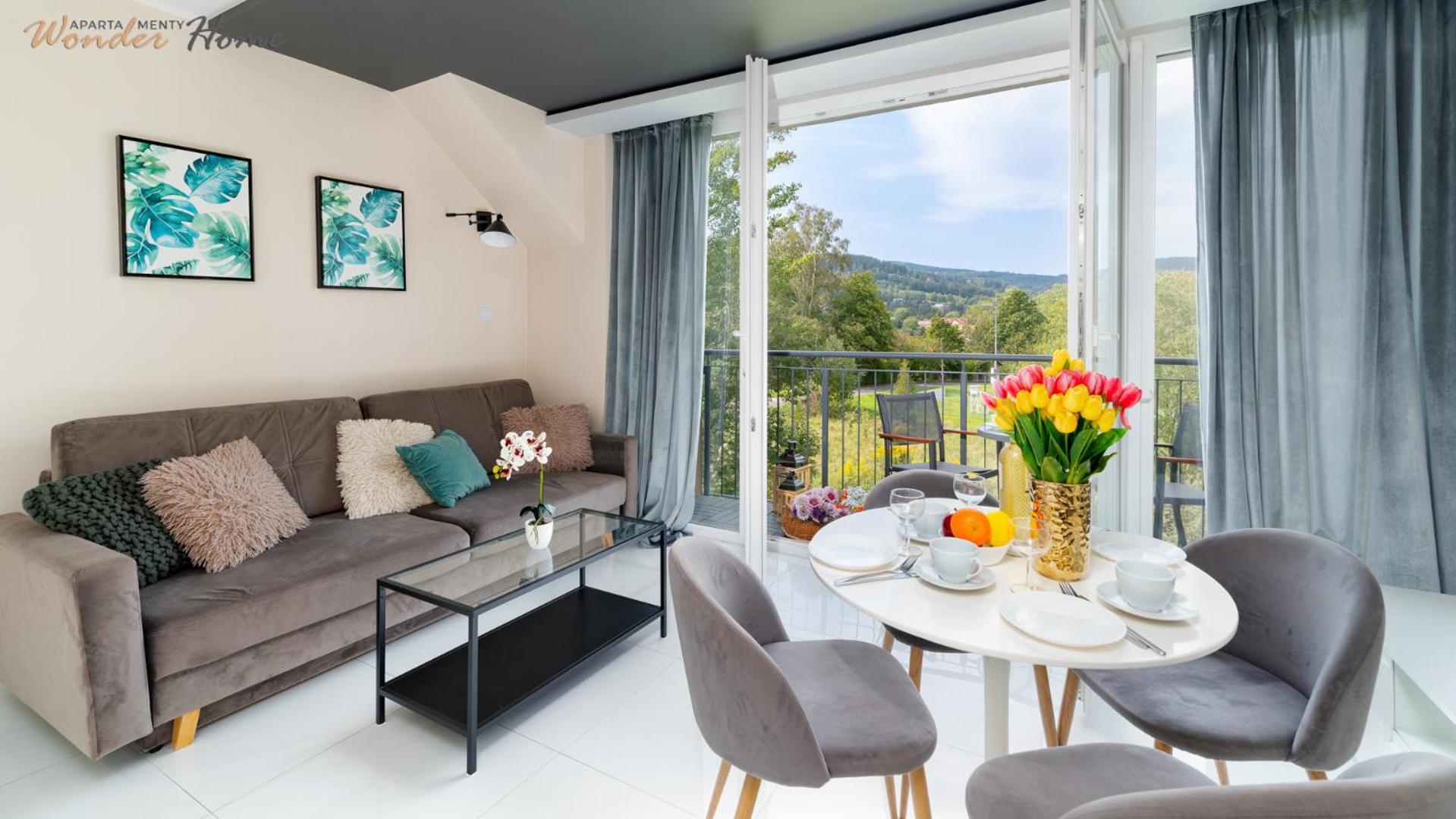 Wonder Home - Apartamenty W Malowniczej Okolicy, Z Balkonami I Widokiem Na Gory Karpacz Luaran gambar